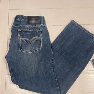 Rock n Roll Denim Pistol Bootcut Jeans 34x36